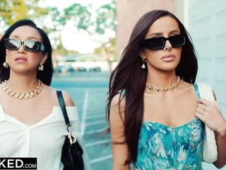 BLACKED Vanna & Little Dragon share a BBC in anal trio