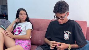 Homeless girl pays innkeeper with her nice ass and lets him cum inside her pussy