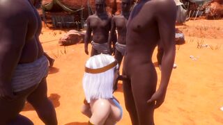 Cleopatra Cumslut 3D Part one