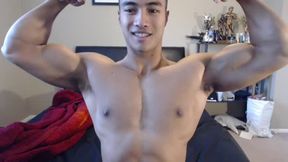 Ken Flexes and Shows Off His Muscles