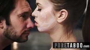 Sexy Cyborg-girl Deepthroating hard cock & Fucks Roughly