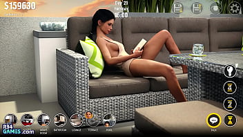 Lusting Through Mansion Bliss with My Stepmates III