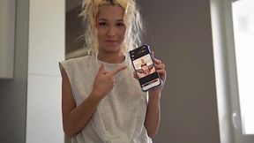 Slim Graceful Blonde Asian Babe Fulfills Her Step-bro's Wildest Sexual fantasies