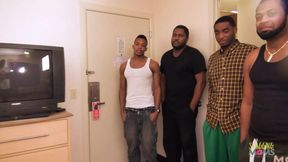 A BBC gangbang is the only way for the milf to reach an
