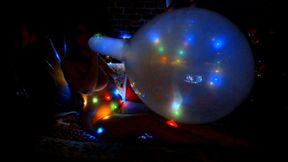 Low-Lit Festive B2P 3 Clear Balloons (14&quot;, 2 16&quot;)