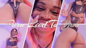 Porn Lied To You- Ebony Femdom Goddess Rosie Reed Beta Loser Humiliation In Shiny Lingerie- 1080p HD