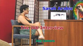 Sarah Arabic Job Interview BJ 2nd camera HD