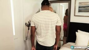 Granny Desiree Eden Sucks The Gargantuan Dildo