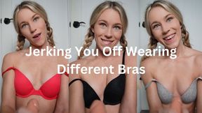 Jerking You Off Wearing Different Bras