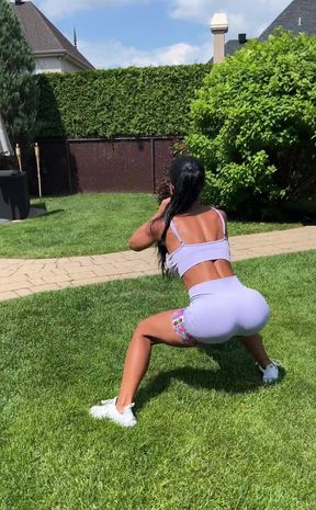 Would U Eat My Ass After a Sweaty Workout?