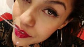 Ninfa Fox Fucks Her Dildo