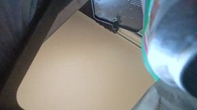 Teenie Hanging out in Giantess Trash POV 4k