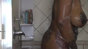 the kinky slut queen  dark dea  in ( sex shower for ) follow & cum with me !!!