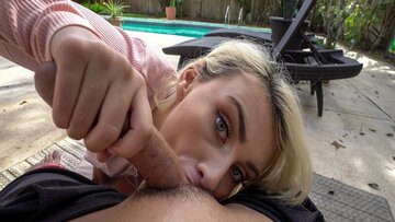 Indica Monroe uses her natural juggs to sandwich Tylers meat