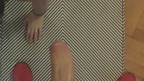 Anal on the carpet