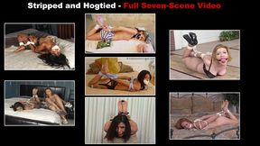 Stripped and Hogtied - FULL-SEVEN SCENE VIDEO!