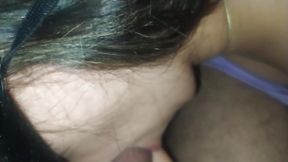 Pinay Student Gave Me a Blowjob - Sucking Big Cock