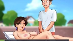 CHEATING NEIGHBOR WANTS MY RAW MASSAGE AND INTENSE SEX