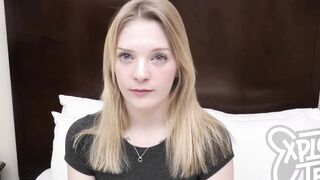 This brand new teens amateur is wearing yoga leggings