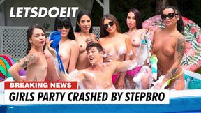 Stepbro Fucked Stepsis Tru Kait Post Party Crash - HOT HOSTEL