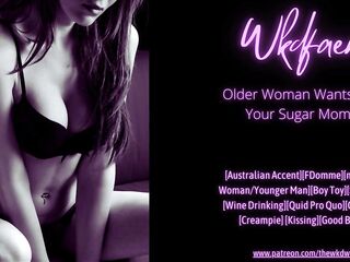 Older Woman Wants To Be Your Sugar Mommy