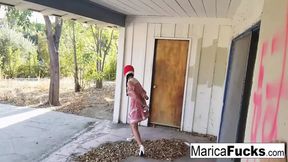 Marica Hase gets serviced by fat cock&#x1F346;, BBC all day long!