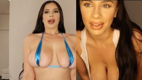 MILF Moms Big Naturals in Mini Bikini Try-On Show