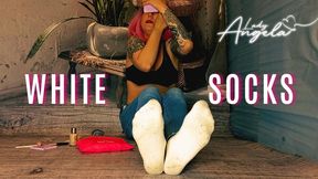 Lady Angela dirty Socks, Toes, and Temptation -A Private Foot Fetish Experience