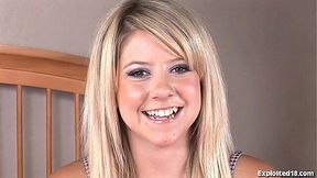 Hot Teen Tessa Taylor Takes a Mouthful of Cum and Facial.