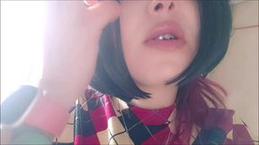 chantalchannel during a week on the toilet with pee
