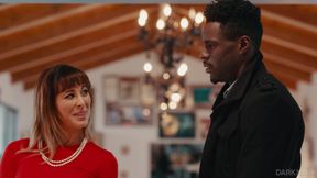 Busty MILF cougar Cherie Deville enjoys big black dick