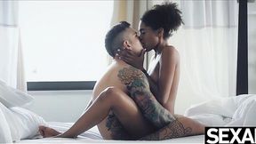 Erotic sex with sexy ebony babe whose pussy is made for unforgettable pleasure