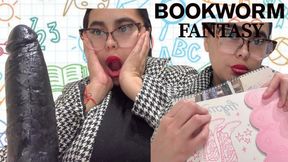 Bookworm fantasy with latina