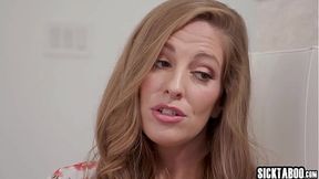 Stepson Flirts with Stepdad&#x2019;s Hot MILF Toy: Annie King's Fun