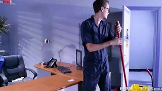 The Janitor's Closet II Tape With Cindy Starfall, Buddy Hollywood - Brazzers Official