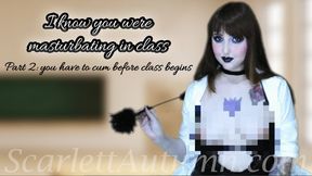 Masturbating in my class? - Part 2 - Jerk off now - WMV HD 1080p