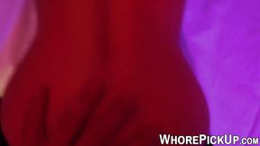 Hooker sucks cock before getting fucked from behind hard