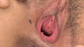 Cute babe Suzu Minamoto sucks dick in a 69 position