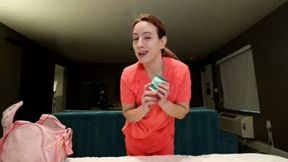 DLVids Homecare Nurse Misty changes your messy cummy diaper!