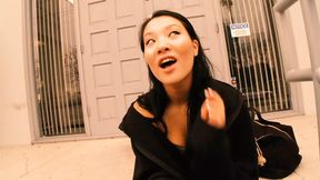 Asa Akira Gets Hard Fucked & Swallowed Cum