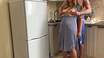 Stepmom was very excited to be fucked in the ass