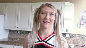 petite pigtails cheerleader step-daughter talk to first time fuck after intense orgasm by older guy