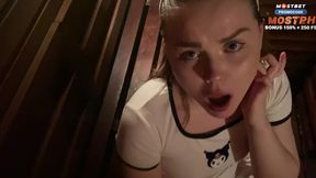 Called a hot escort for the sauna? Your daughter showed up!