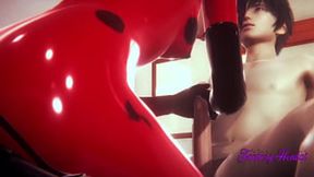 Ladybug Enjoys Intimate Moments