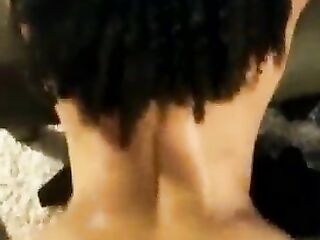 Stud Bangs Hot Black Doggy style And Makes Her Cum