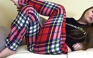 Girl farting