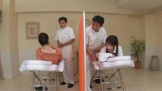 Lubricant Massage Daughter and Mom-2
