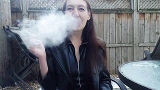INHALE 52 Smoking Bondage  Risky Outdoor Nudity by Gypsy Dolores