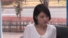 Busty Brunette&#039;s Public HD Japanese Jiggle Show