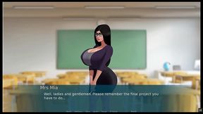 sexnote [d. note rule 34 hentai game pornplay ] ep.1 lesbians step moms are licking their pussy in 69 in the living room